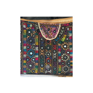 Large Banjara Bag/ Boho Festival Tribal Handbag detailed view