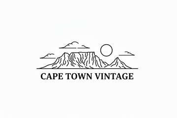 Cape Town Vintage Logo - Outline Sun